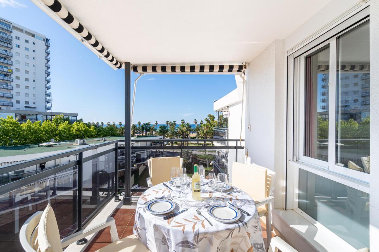 Salou Vista Al Mar Con Parking - 4 Ambientes Lägenhet Exteriör bild
