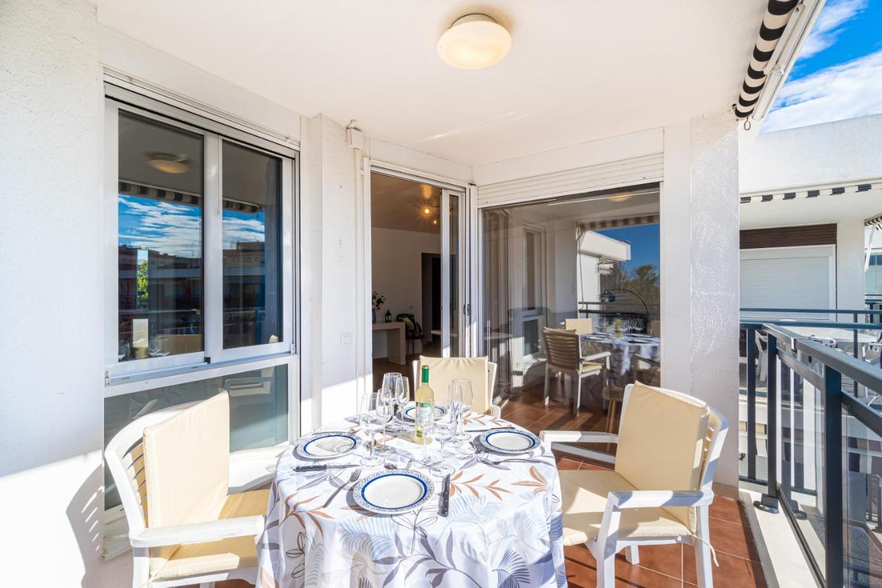 Salou Vista Al Mar Con Parking - 4 Ambientes Lägenhet Exteriör bild