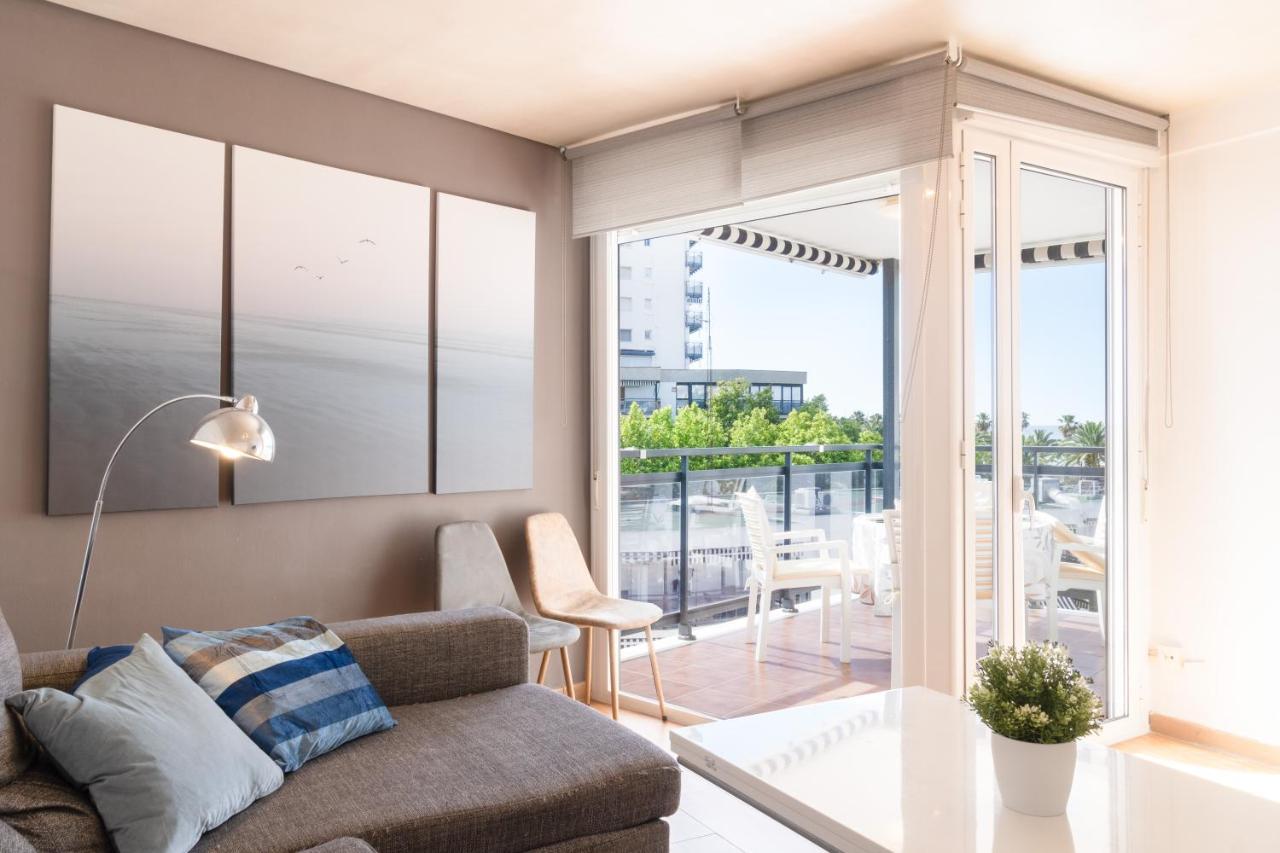 Salou Vista Al Mar Con Parking - 4 Ambientes Lägenhet Exteriör bild