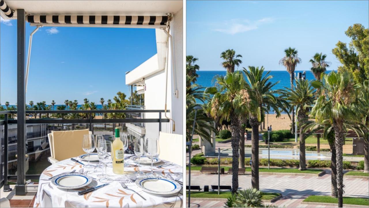 Salou Vista Al Mar Con Parking - 4 Ambientes Lägenhet Exteriör bild