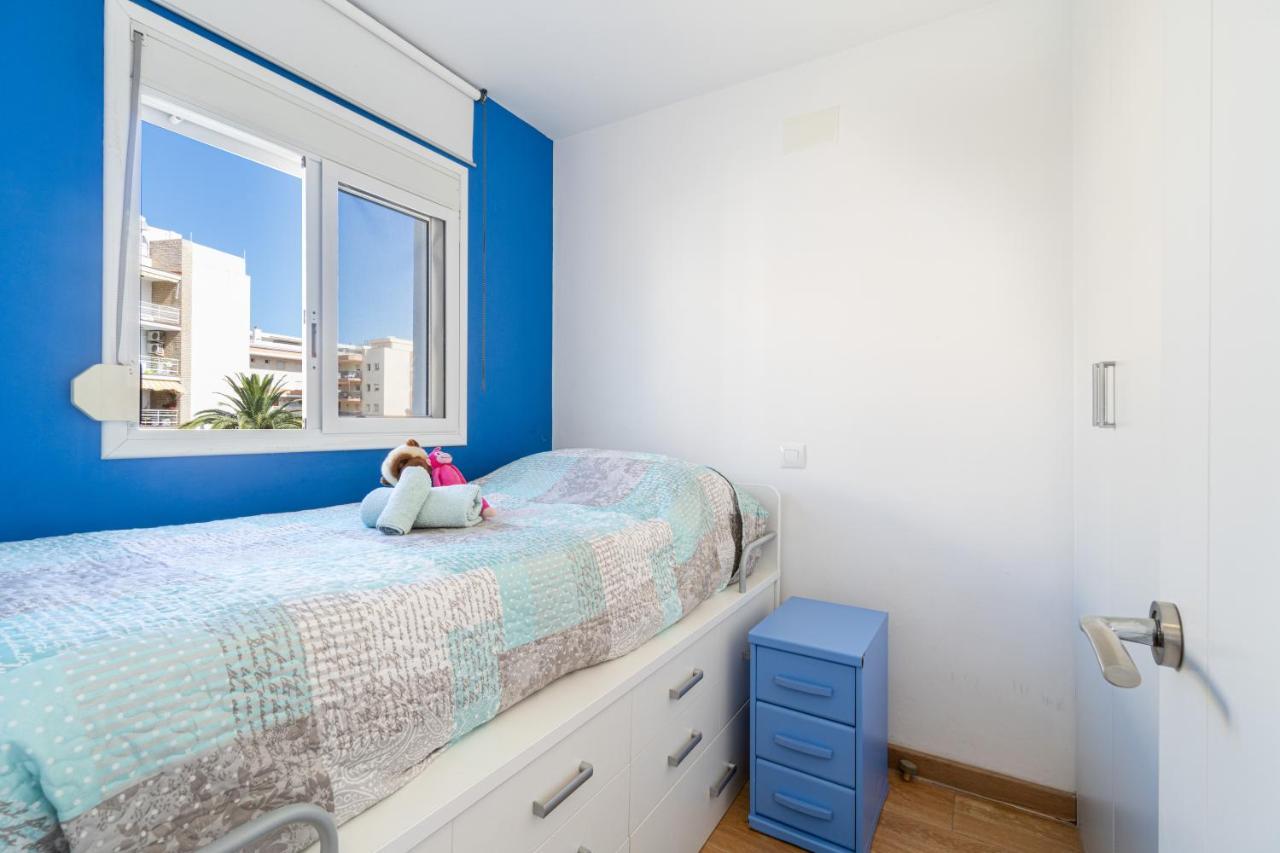 Salou Vista Al Mar Con Parking - 4 Ambientes Lägenhet Exteriör bild