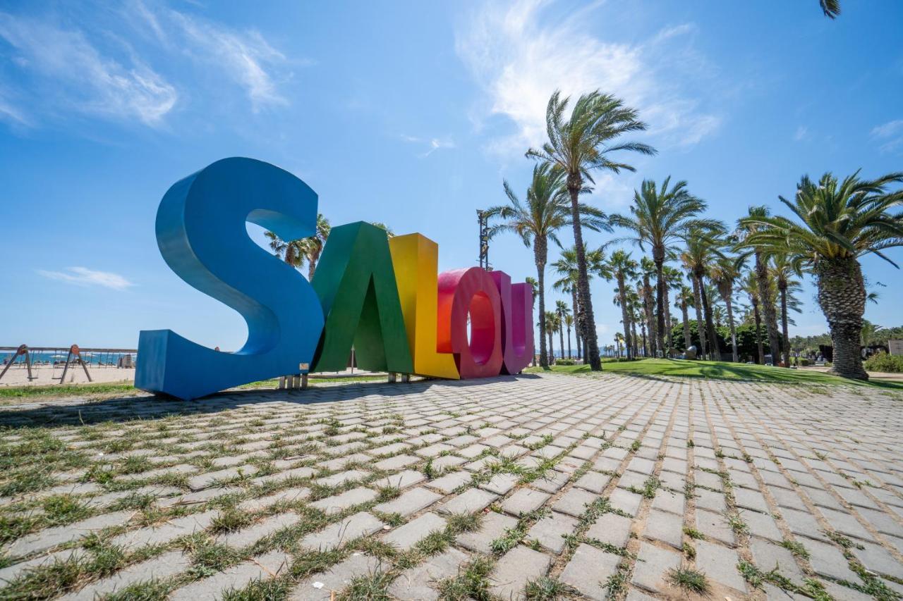 Salou Vista Al Mar Con Parking - 4 Ambientes Lägenhet Exteriör bild